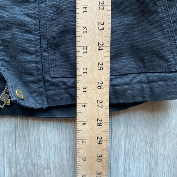 Men's Black Canvas Concealed Carry Jacket - Picture 4 of 5